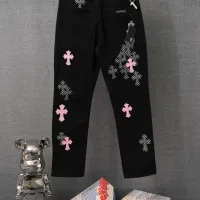 Cheap Chrome Hearts Jeans For Men #1430777 Replica Wholesale [$52.00 USD] [ITEM#1430777] on Replica Chrome Hearts Jeans