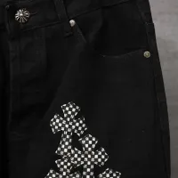 Cheap Chrome Hearts Jeans For Men #1430777 Replica Wholesale [$52.00 USD] [ITEM#1430777] on Replica Chrome Hearts Jeans