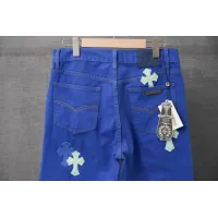 Cheap Chrome Hearts Jeans For Men #1430782 Replica Wholesale [$52.00 USD] [ITEM#1430782] on Replica Chrome Hearts Jeans