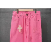 Cheap Chrome Hearts Jeans For Men #1430783 Replica Wholesale [$52.00 USD] [ITEM#1430783] on Replica Chrome Hearts Jeans