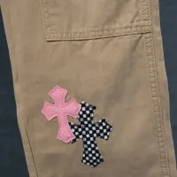 Cheap Chrome Hearts Jeans For Men #1430785 Replica Wholesale [$56.00 USD] [ITEM#1430785] on Replica Chrome Hearts Jeans