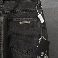 Cheap Chrome Hearts Jeans For Men #1430786 Replica Wholesale [$56.00 USD] [ITEM#1430786] on Replica Chrome Hearts Jeans