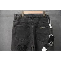 Cheap Chrome Hearts Jeans For Men #1430786 Replica Wholesale [$56.00 USD] [ITEM#1430786] on Replica Chrome Hearts Jeans
