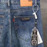 Cheap Chrome Hearts Jeans For Men #1430793 Replica Wholesale [$56.00 USD] [ITEM#1430793] on Replica Chrome Hearts Jeans