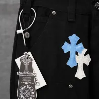 Cheap Chrome Hearts Jeans For Men #1430794 Replica Wholesale [$56.00 USD] [ITEM#1430794] on Replica Chrome Hearts Jeans