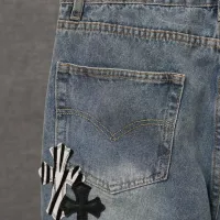 Cheap Chrome Hearts Jeans For Men #1430795 Replica Wholesale [$56.00 USD] [ITEM#1430795] on Replica Chrome Hearts Jeans