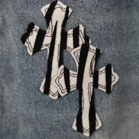 Cheap Chrome Hearts Jeans For Men #1430795 Replica Wholesale [$56.00 USD] [ITEM#1430795] on Replica Chrome Hearts Jeans