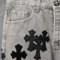 Cheap Chrome Hearts Jeans For Men #1430799 Replica Wholesale [$56.00 USD] [ITEM#1430799] on Replica Chrome Hearts Jeans