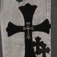 Cheap Chrome Hearts Jeans For Men #1430799 Replica Wholesale [$56.00 USD] [ITEM#1430799] on Replica Chrome Hearts Jeans