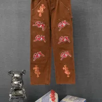 Cheap Chrome Hearts Jeans For Men #1430808 Replica Wholesale [$60.00 USD] [ITEM#1430808] on Replica Chrome Hearts Jeans