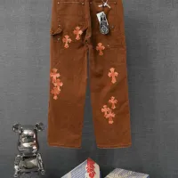 Cheap Chrome Hearts Jeans For Men #1430808 Replica Wholesale [$60.00 USD] [ITEM#1430808] on Replica Chrome Hearts Jeans