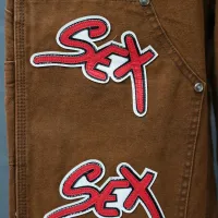 Cheap Chrome Hearts Jeans For Men #1430808 Replica Wholesale [$60.00 USD] [ITEM#1430808] on Replica Chrome Hearts Jeans