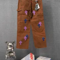 Cheap Chrome Hearts Jeans For Men #1430811 Replica Wholesale [$60.00 USD] [ITEM#1430811] on Replica Chrome Hearts Jeans