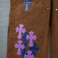 Cheap Chrome Hearts Jeans For Men #1430811 Replica Wholesale [$60.00 USD] [ITEM#1430811] on Replica Chrome Hearts Jeans