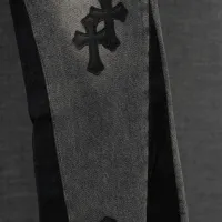 Cheap Chrome Hearts Jeans For Men #1430814 Replica Wholesale [$52.00 USD] [ITEM#1430814] on Replica Chrome Hearts Jeans