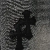 Cheap Chrome Hearts Jeans For Men #1430814 Replica Wholesale [$52.00 USD] [ITEM#1430814] on Replica Chrome Hearts Jeans