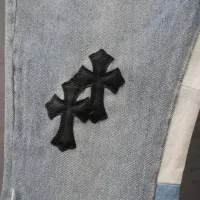 Cheap Chrome Hearts Jeans For Men #1430816 Replica Wholesale [$52.00 USD] [ITEM#1430816] on Replica Chrome Hearts Jeans