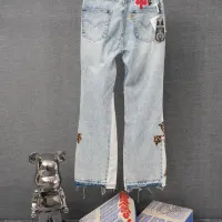 Cheap Chrome Hearts Jeans For Men #1430817 Replica Wholesale [$56.00 USD] [ITEM#1430817] on Replica Chrome Hearts Jeans