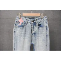 Cheap Chrome Hearts Jeans For Men #1430817 Replica Wholesale [$56.00 USD] [ITEM#1430817] on Replica Chrome Hearts Jeans