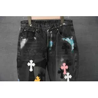 Cheap Chrome Hearts Jeans For Men #1430819 Replica Wholesale [$68.00 USD] [ITEM#1430819] on Replica Chrome Hearts Jeans