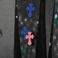 Cheap Chrome Hearts Jeans For Men #1430819 Replica Wholesale [$68.00 USD] [ITEM#1430819] on Replica Chrome Hearts Jeans