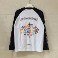 Cheap Chrome Hearts T-Shirts Long Sleeved For Unisex #1430820 Replica Wholesale [$38.00 USD] [ITEM#1430820] on Replica Chrome Hearts T-Shirts