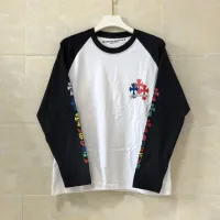 Cheap Chrome Hearts T-Shirts Long Sleeved For Unisex #1430820 Replica Wholesale [$38.00 USD] [ITEM#1430820] on Replica Chrome Hearts T-Shirts