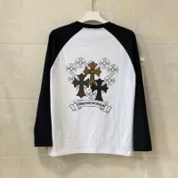 Cheap Chrome Hearts T-Shirts Long Sleeved For Unisex #1430821 Replica Wholesale [$38.00 USD] [ITEM#1430821] on Replica Chrome Hearts T-Shirts
