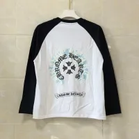 Cheap Chrome Hearts T-Shirts Long Sleeved For Unisex #1430824 Replica Wholesale [$38.00 USD] [ITEM#1430824] on Replica Chrome Hearts T-Shirts