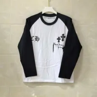 Cheap Chrome Hearts T-Shirts Long Sleeved For Unisex #1430825 Replica Wholesale [$38.00 USD] [ITEM#1430825] on Replica Chrome Hearts T-Shirts
