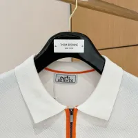 Cheap Hermes T-Shirts Short Sleeved For Men #1430840 Replica Wholesale [$56.00 USD] [ITEM#1430840] on Replica Hermes T-Shirts
