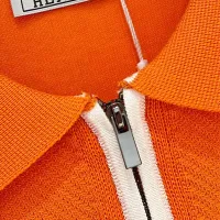 Cheap Hermes T-Shirts Short Sleeved For Men #1430841 Replica Wholesale [$56.00 USD] [ITEM#1430841] on Replica Hermes T-Shirts