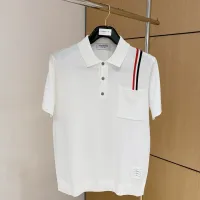 Cheap Thom Browne TB T-Shirts Short Sleeved For Men #1430848 Replica Wholesale [$56.00 USD] [ITEM#1430848] on Replica Thom Browne TB T-Shirts
