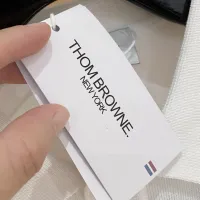 Cheap Thom Browne TB T-Shirts Short Sleeved For Men #1430848 Replica Wholesale [$56.00 USD] [ITEM#1430848] on Replica Thom Browne TB T-Shirts