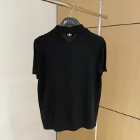 Cheap Thom Browne TB T-Shirts Short Sleeved For Men #1430850 Replica Wholesale [$56.00 USD] [ITEM#1430850] on Replica Thom Browne TB T-Shirts