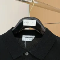 Cheap Thom Browne TB T-Shirts Short Sleeved For Men #1430850 Replica Wholesale [$56.00 USD] [ITEM#1430850] on Replica Thom Browne TB T-Shirts