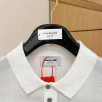 Cheap Thom Browne TB T-Shirts Short Sleeved For Men #1430857 Replica Wholesale [$56.00 USD] [ITEM#1430857] on Replica Thom Browne TB T-Shirts