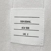 Cheap Thom Browne TB T-Shirts Short Sleeved For Men #1430857 Replica Wholesale [$56.00 USD] [ITEM#1430857] on Replica Thom Browne TB T-Shirts