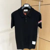 Cheap Thom Browne TB T-Shirts Short Sleeved For Men #1430858 Replica Wholesale [$56.00 USD] [ITEM#1430858] on Replica Thom Browne TB T-Shirts