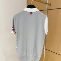 Cheap Thom Browne TB T-Shirts Short Sleeved For Men #1430864 Replica Wholesale [$56.00 USD] [ITEM#1430864] on Replica Thom Browne TB T-Shirts