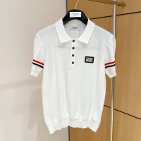 Cheap Thom Browne TB T-Shirts Short Sleeved For Men #1430869 Replica Wholesale [$56.00 USD] [ITEM#1430869] on Replica Thom Browne TB T-Shirts