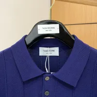 Cheap Thom Browne TB T-Shirts Short Sleeved For Men #1430870 Replica Wholesale [$56.00 USD] [ITEM#1430870] on Replica Thom Browne TB T-Shirts