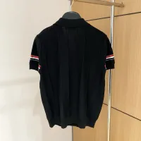 Cheap Thom Browne TB T-Shirts Short Sleeved For Men #1430871 Replica Wholesale [$56.00 USD] [ITEM#1430871] on Replica Thom Browne TB T-Shirts