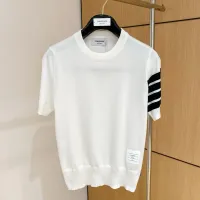 Cheap Thom Browne TB T-Shirts Short Sleeved For Men #1430874 Replica Wholesale [$52.00 USD] [ITEM#1430874] on Replica Thom Browne TB T-Shirts
