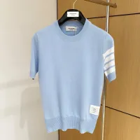 Cheap Thom Browne TB T-Shirts Short Sleeved For Men #1430875 Replica Wholesale [$52.00 USD] [ITEM#1430875] on Replica Thom Browne TB T-Shirts