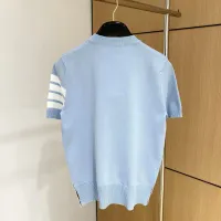 Cheap Thom Browne TB T-Shirts Short Sleeved For Men #1430875 Replica Wholesale [$52.00 USD] [ITEM#1430875] on Replica Thom Browne TB T-Shirts