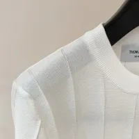 Cheap Thom Browne TB T-Shirts Short Sleeved For Men #1430885 Replica Wholesale [$52.00 USD] [ITEM#1430885] on Replica Thom Browne TB T-Shirts