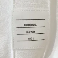 Cheap Thom Browne TB T-Shirts Short Sleeved For Men #1430885 Replica Wholesale [$52.00 USD] [ITEM#1430885] on Replica Thom Browne TB T-Shirts