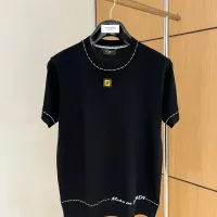 Cheap Fendi T-Shirts Short Sleeved For Men #1430911 Replica Wholesale [$52.00 USD] [ITEM#1430911] on Replica Fendi T-Shirts