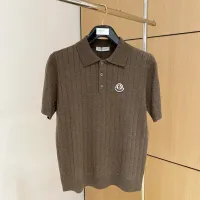 Cheap Moncler T-Shirts Short Sleeved For Men #1430927 Replica Wholesale [$56.00 USD] [ITEM#1430927] on Replica Moncler T-Shirts